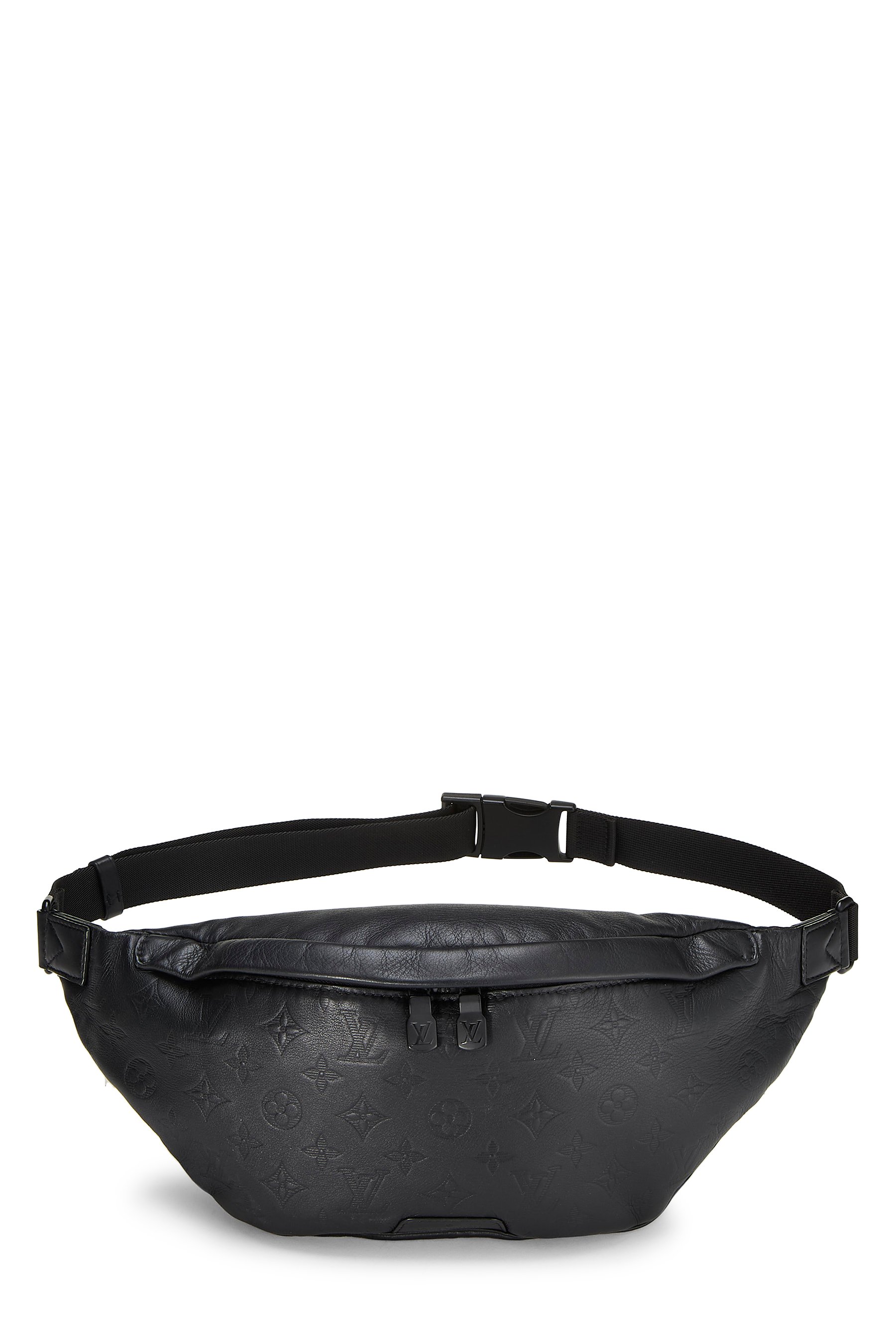 Louis Vuitton Black Monogram Shadow Discovery Bumbag