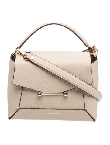 Strathberry Leather Top Handle Bag