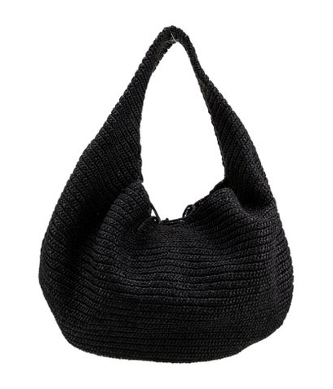 Khaite Raffia Hobo