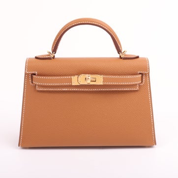 Hermes Epsom Leather Mini Kelly II 20 2024