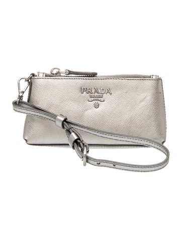 Saffiano Leather Mini Pouch