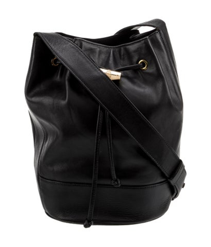 Mark Cross Cross Leather Bucket Bag