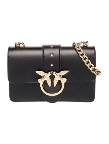 Pinko Leather Shoulder Bag