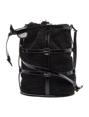 Salvatore Ferragamo Wool Shoulder Bag