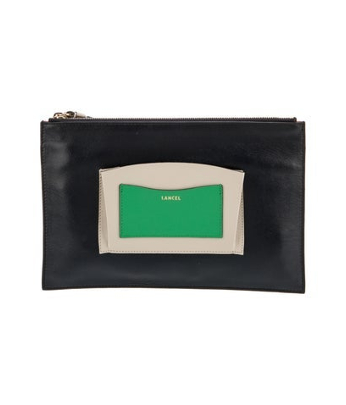 Lancel Leather Clutch
