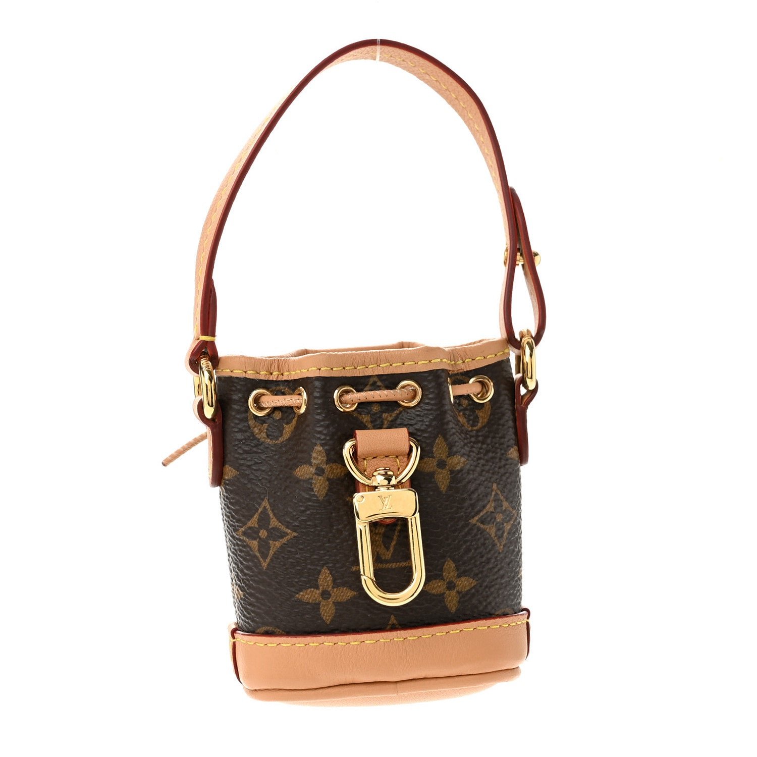 Louis Vuitton Monogram Micro Noe Bag Charm Key Ring