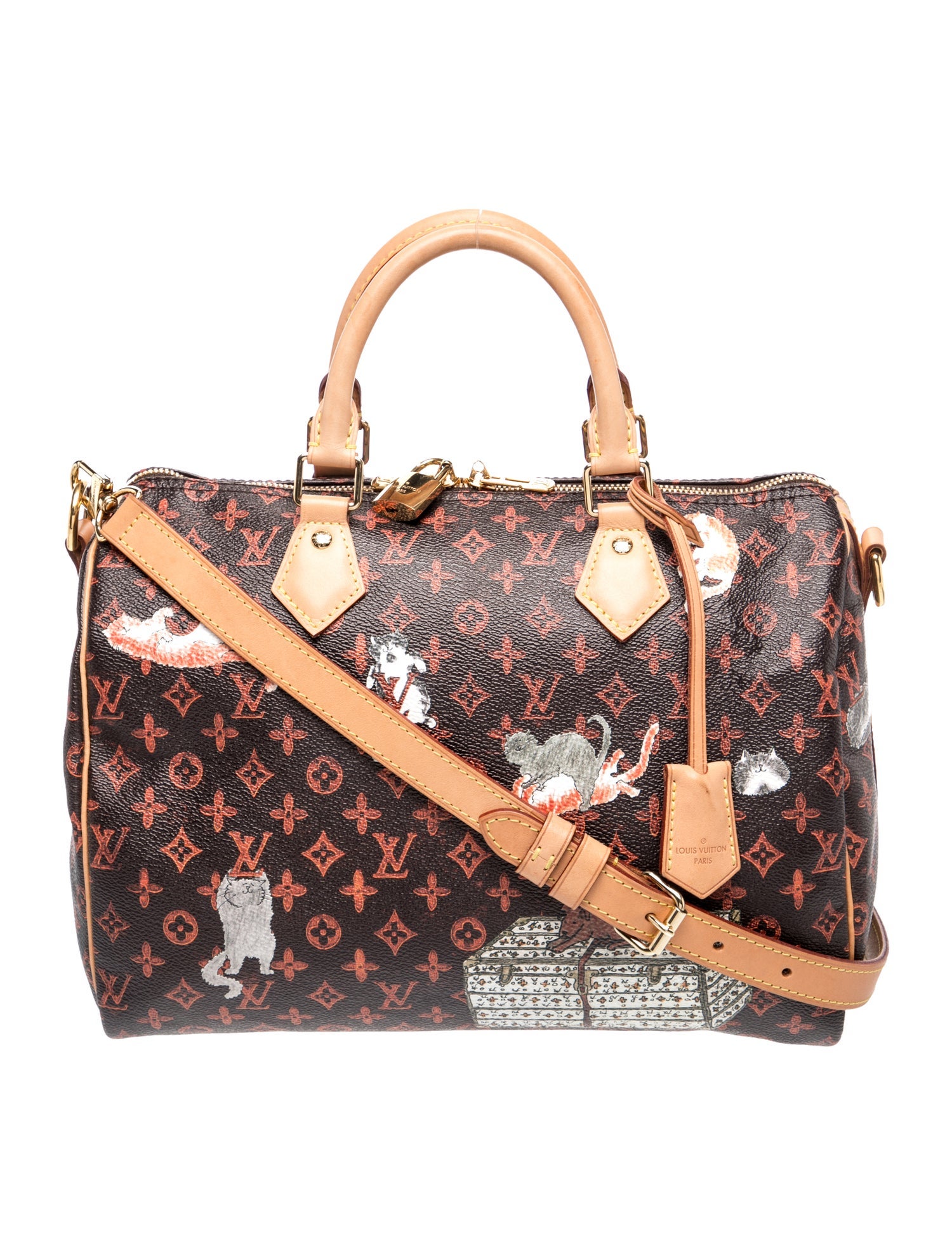 Louis Vuitton Catogram Speedy Bandouliere 30