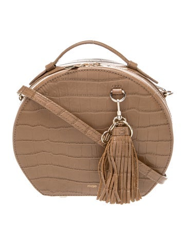 Maje Leather Top Handle Bag