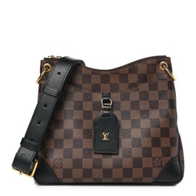 Louis Vuitton Damier Ebene Odeon PM Black