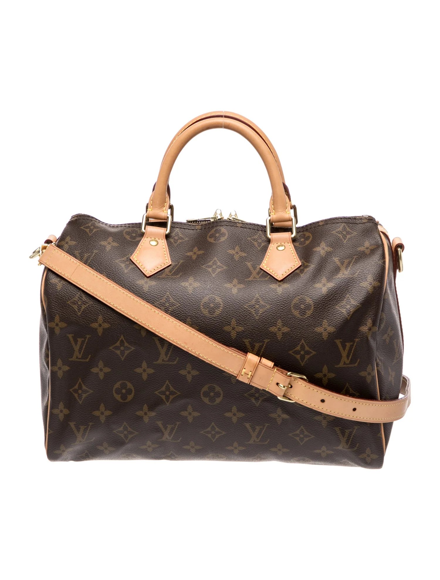 LV Monogram Speedy Bandouliere 30