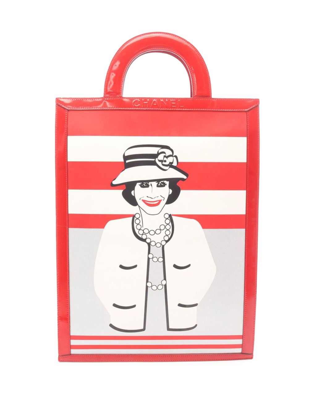 2000-2002 CC Patent Coco Pop tote bag