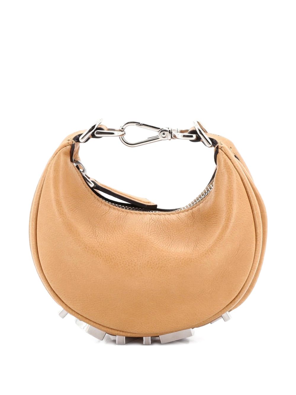 Fendigraphy Bag Leather Nano hobo bag