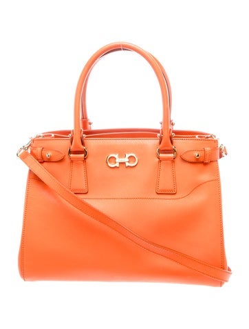 Gancini Top Handle Bag