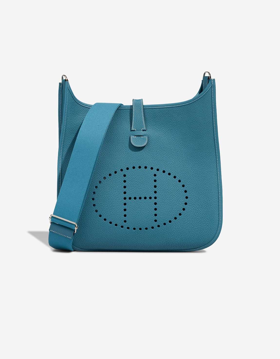 Hermes 
		Evelyne 33 Clémence New Bleu Jean    