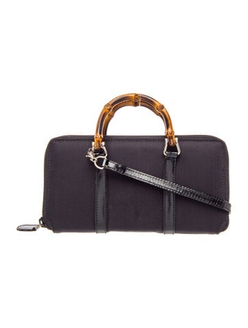 Bamboo Bamboo Top Handle Bag Vintage