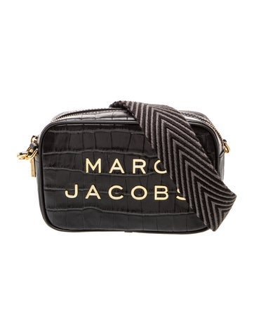 Embossed Leather Crossbody Bag