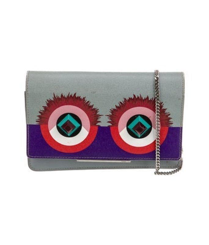 Fendi Leather Clutch