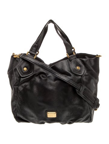 Leather Top Handle Bag
