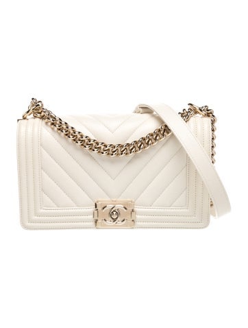 Medium Chevron Boy Bag