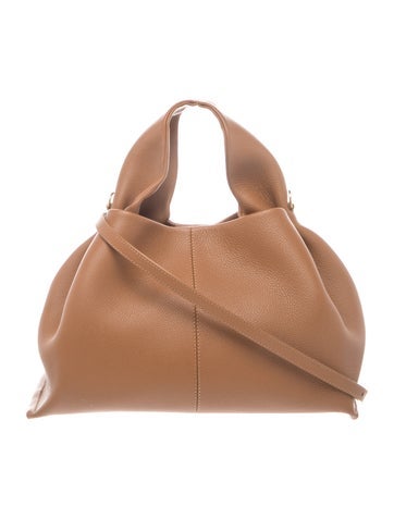Leather Top Handle Bag
