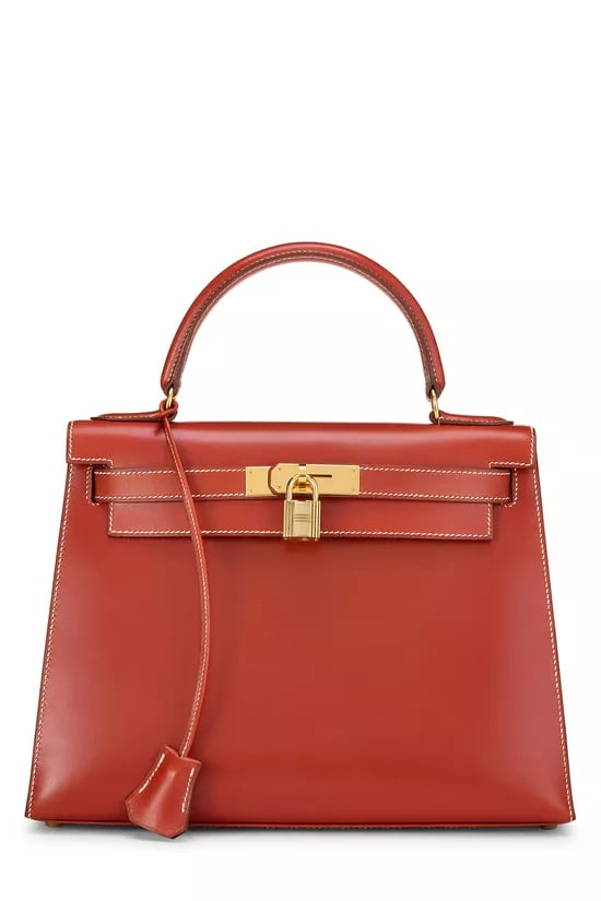 Hermes Sanguine Box Kelly Sellier 28