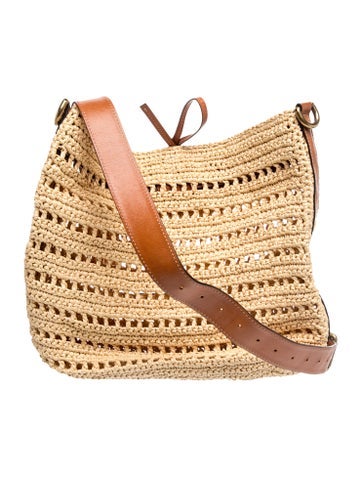 Etro Raffia Crossbody Bag