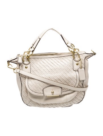 Coach Leather Top Handle Bag