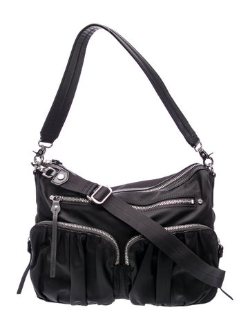 Nylon Messenger Bag
