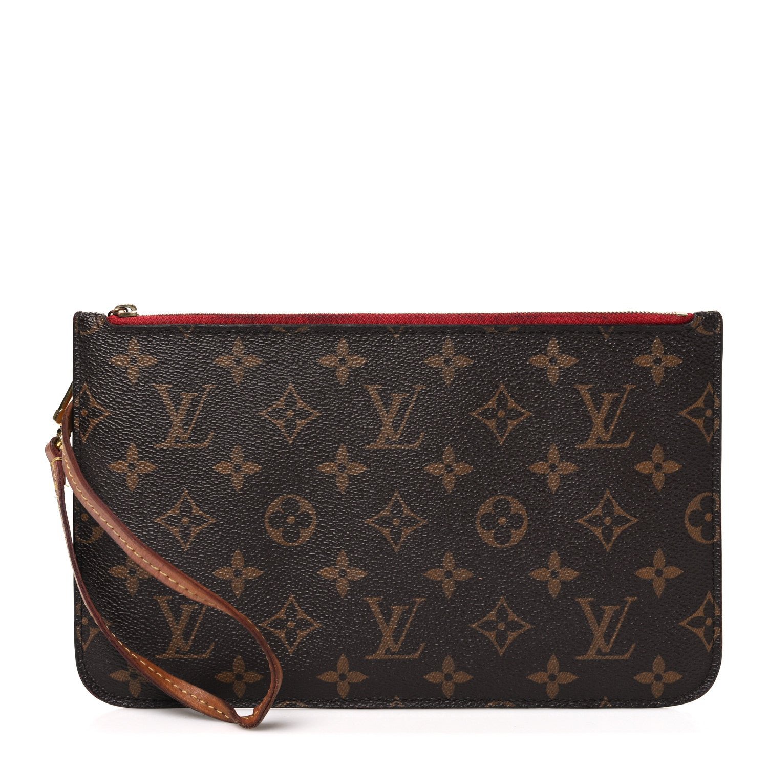 Louis Vuitton Monogram Neverfull MM GM Pochette Cherry