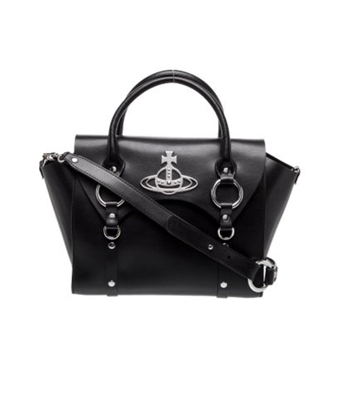 Vivienne Westwood Westwood Patent Leather Top Handle Bag
