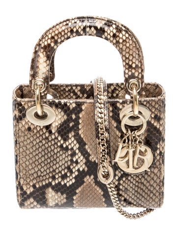 Python Lady Dior Mini