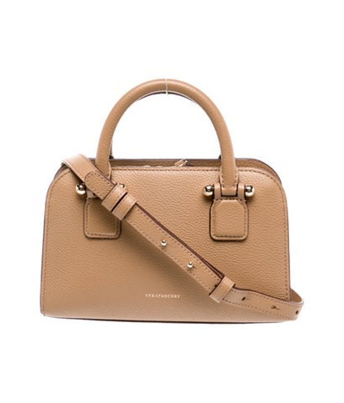 Strathberry Leather Top Handle Bag
