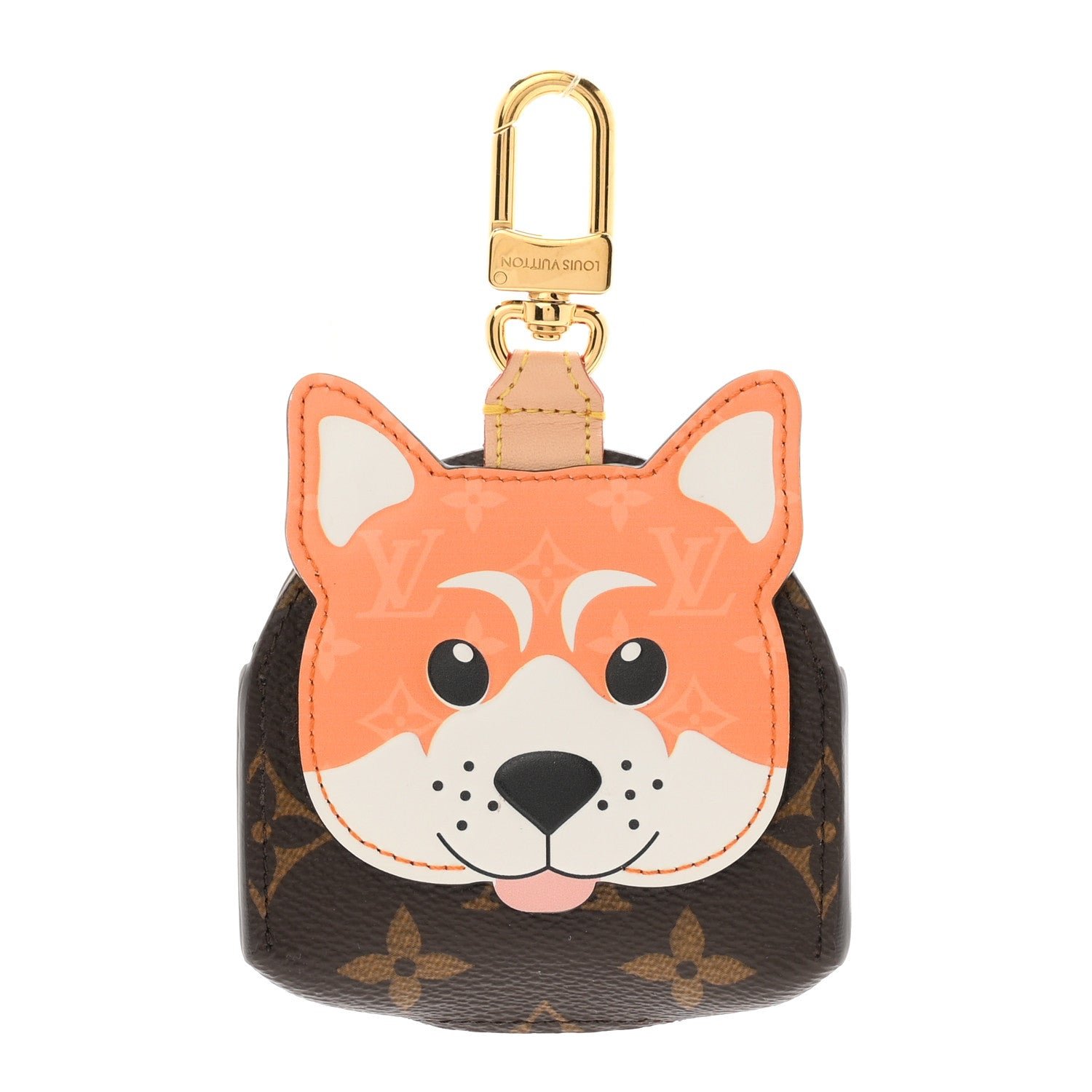 Louis Vuitton Monogram Shiba Dog Bags Holder