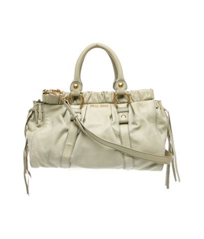 Miu Miu Miu Leather Shoulder Bag