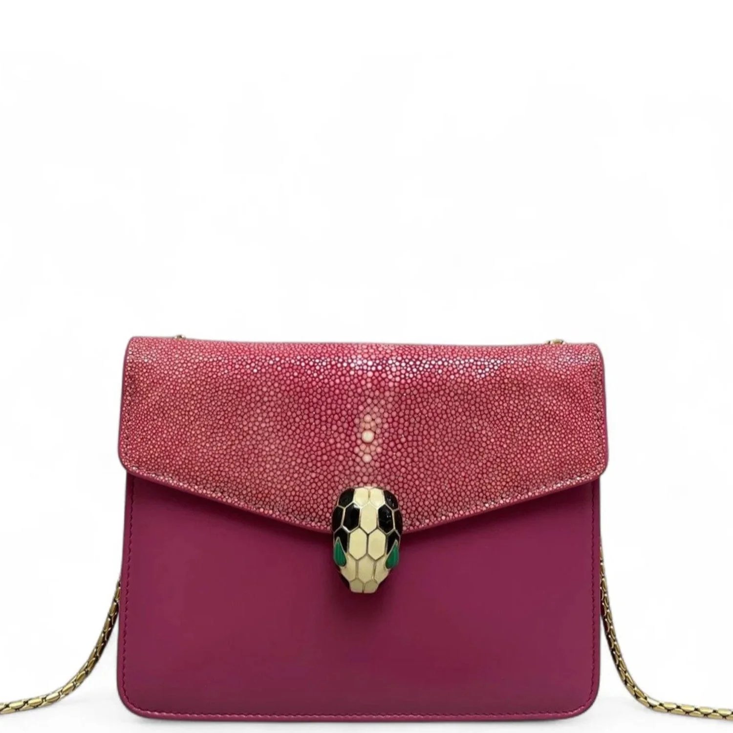 Calfskin Serpenti Forever bag Mini