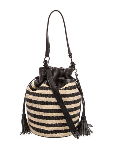 Straw Bucket Bag