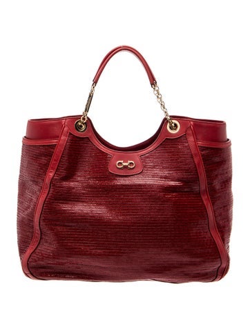 Leather Top Handle Bag