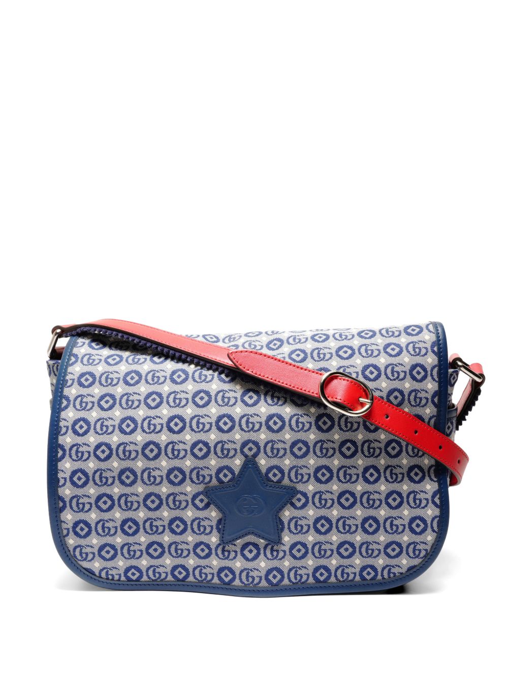 2015-2025 GG star canvas shoulder bag