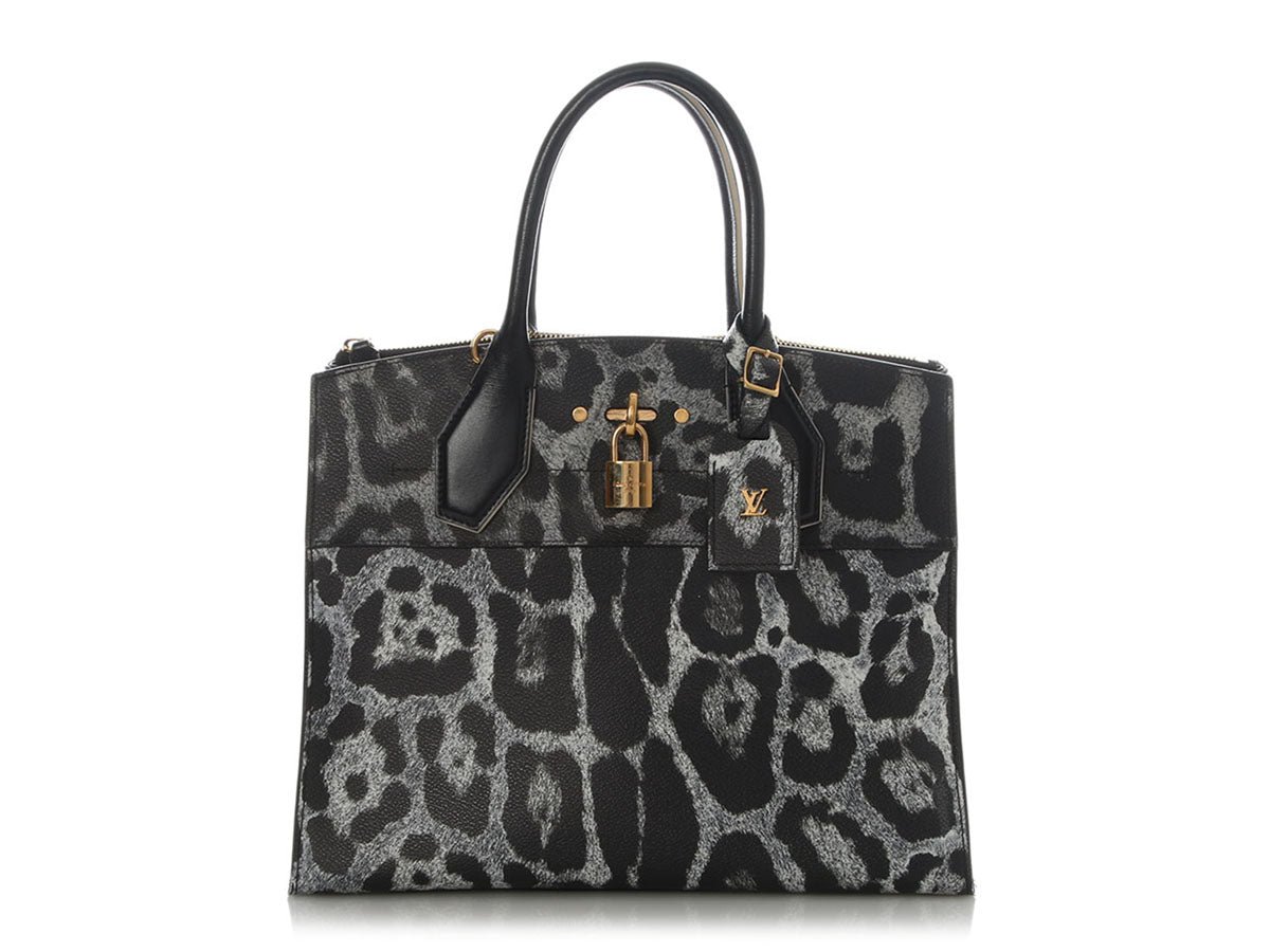 Louis Vuitton Louis Vuitton Wild Animal Print City Steamer MM