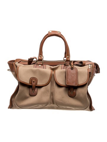 Leather Weekender Bag