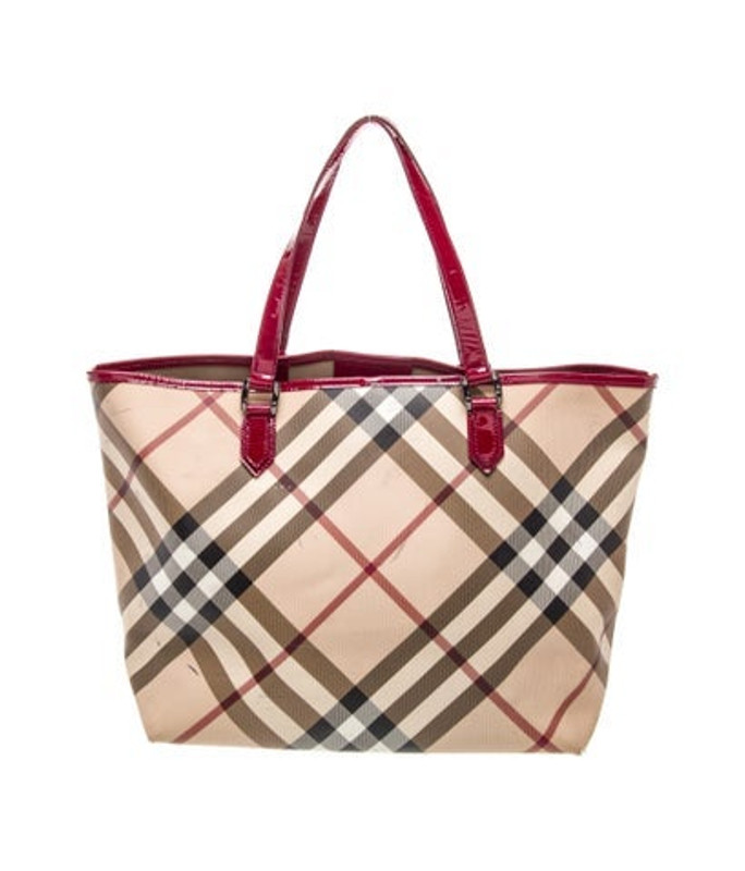 Burberry Super Nova Check Tote