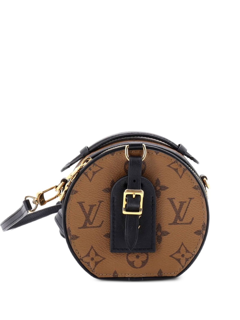 Mini Boite Chapeau Bag Reverse Monogram Canvas crossbody bag