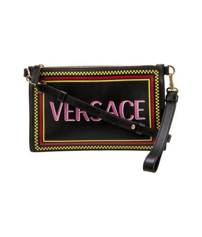 Versace Leather Crossbody Bag