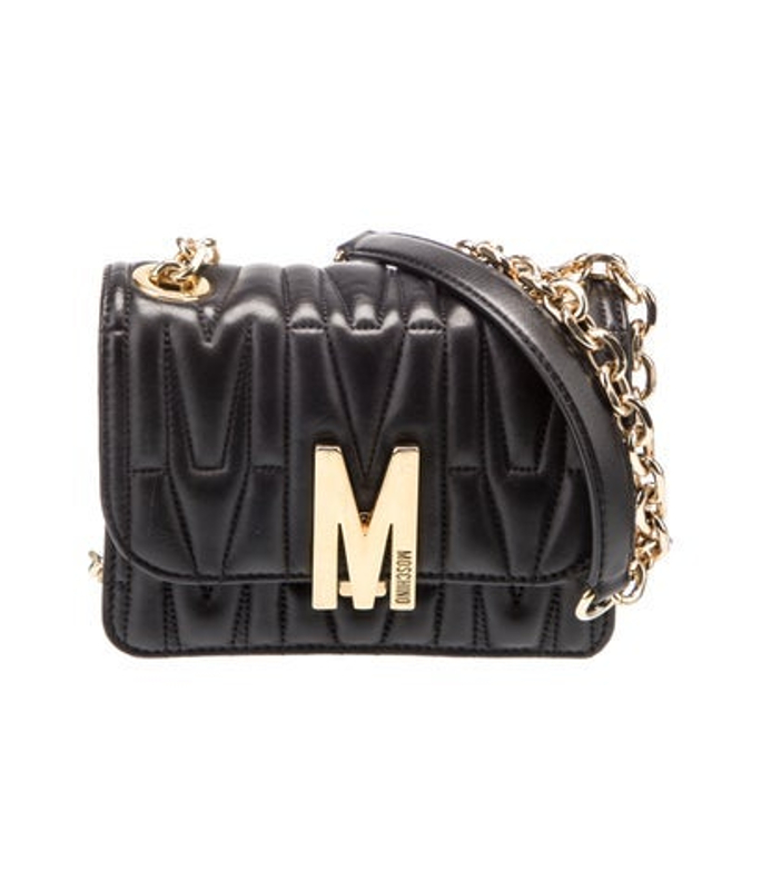 Moschino Leather Shoulder Bag