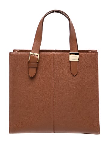 Leather Top Handle Bag