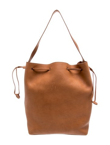 Leather Bucket Bag