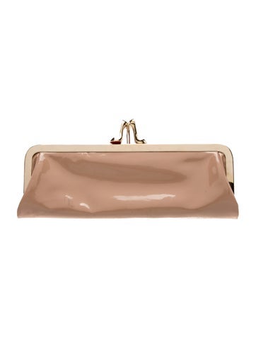 Christian Louboutin Patent Leather Evening Bag