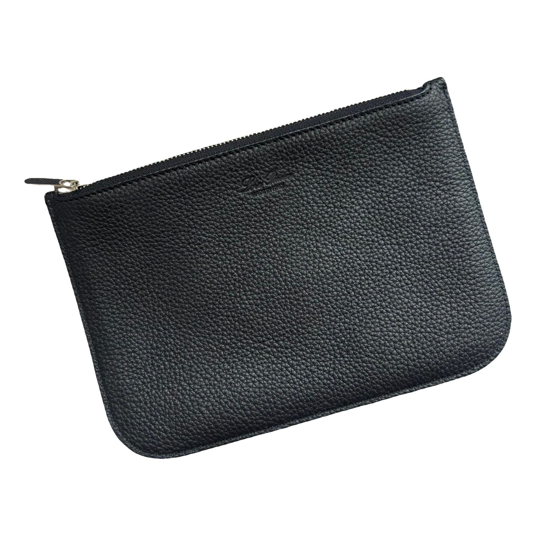 Loro Piana Leather clutch bag