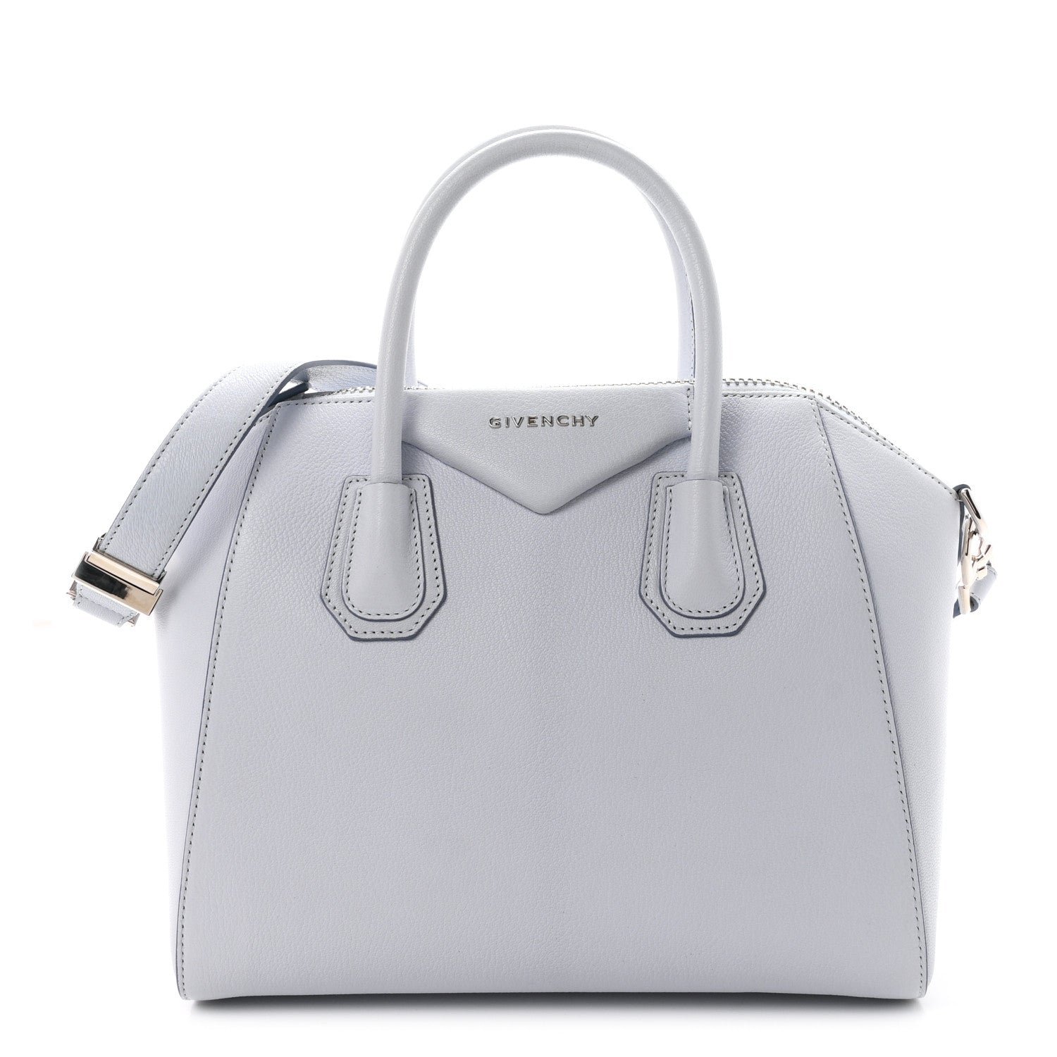 Givenchy Sugar Goatskin Small Antigona Pale Blue