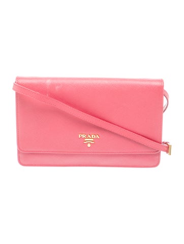 Saffiano Leather Crossbody Bag